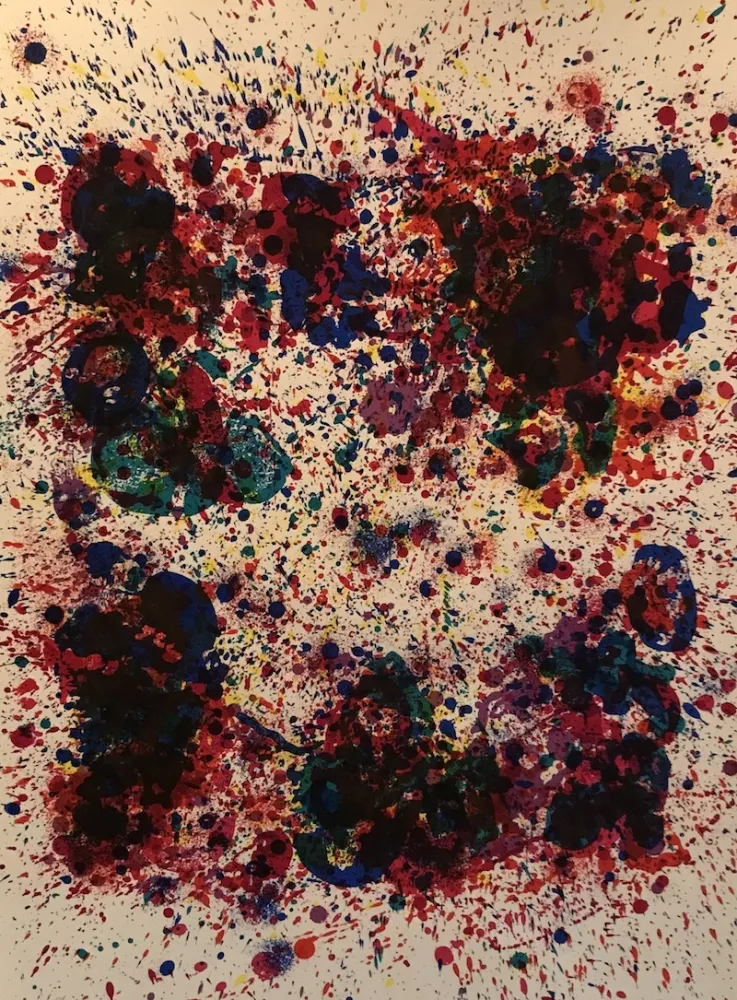 Siebdruck Francis - Spun for James Kirsch