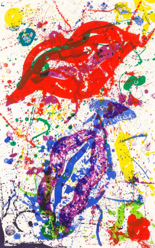 Lithographie Francis - Untitled (SF-329)