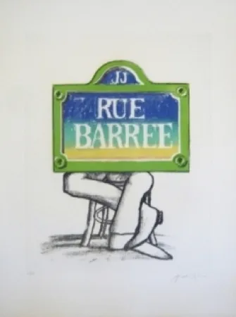 Radierung Und Aquatinta François - Sans titre 2