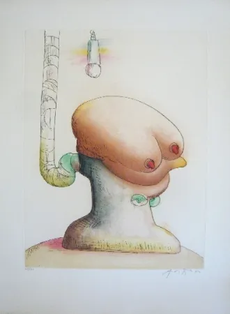 Radierung Und Aquatinta François - Sans titre 5