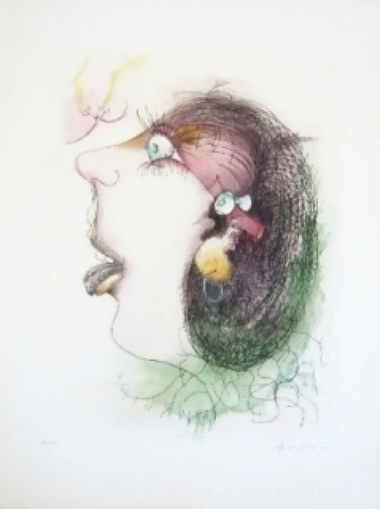 Radierung Und Aquatinta François - Sans titre 6