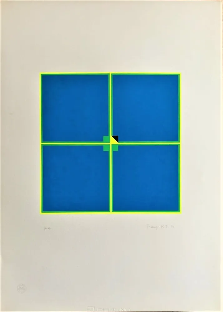 Siebdruck Frangi - UNTITLED