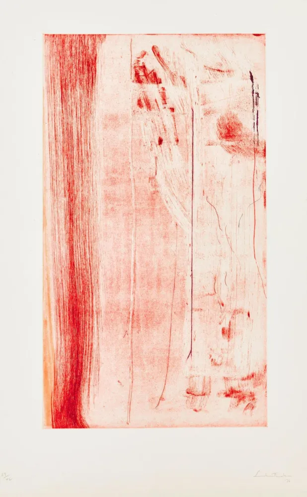 Radierung Und Aquatinta Frankenthaler - Pompeii Forte