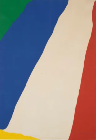 Siebdruck Frankenthaler - Untitled