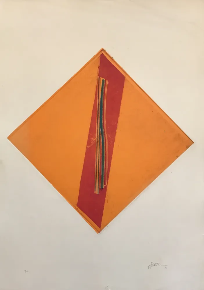 Radierung Und Aquatinta Frattini - Untitled 