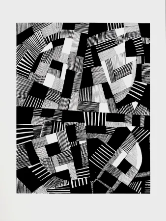 Siebdruck Freundlich - (After) Composition #III, 1989