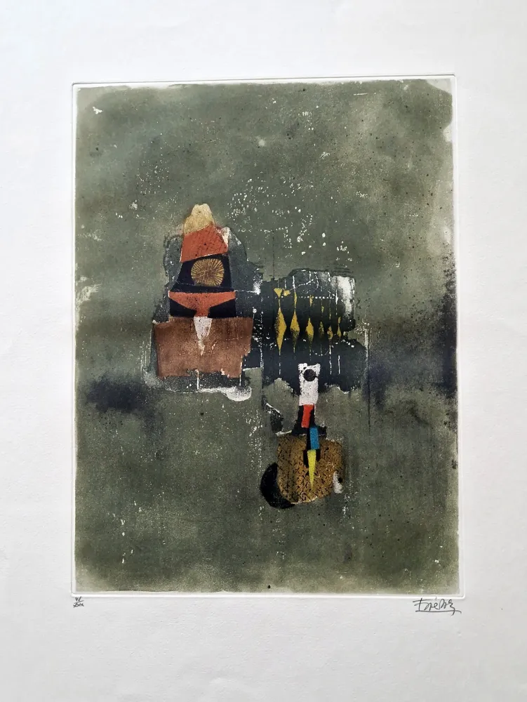 Radierung Friedlaender - Composition