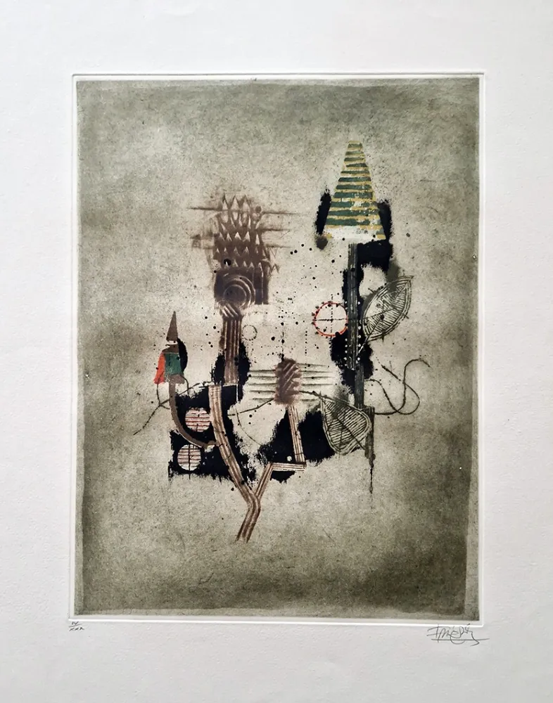 Radierung Friedlaender - Composition