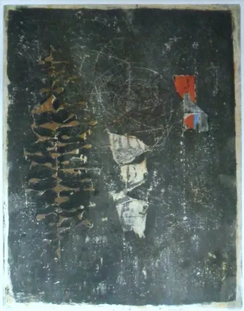 Aquatinta Friedlaender - Composition