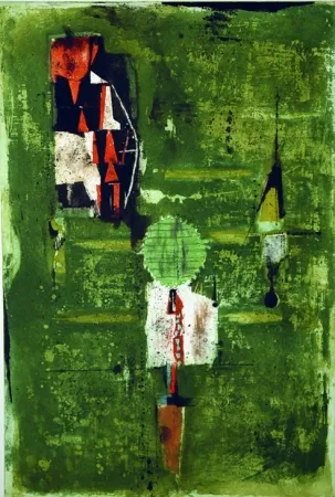 Radierung Friedlaender - Composition