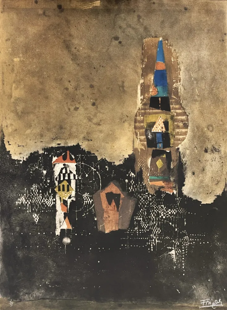 Radierung Friedlaender - Composition III