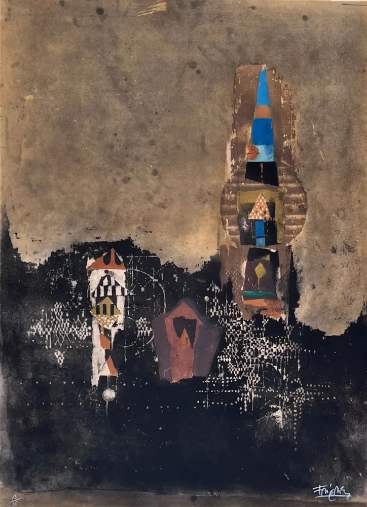 Stich Friedlaender - Composition III 