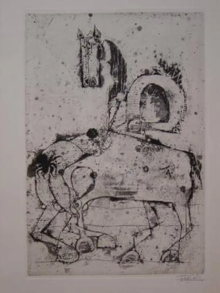 Radierung Und Aquatinta Friedlaender - Petit Bestiaire