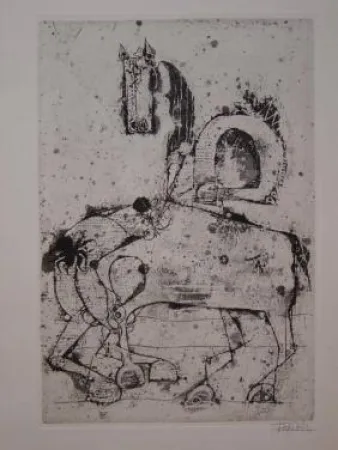 Radierung Und Aquatinta Friedlaender - Petit Bestiaire