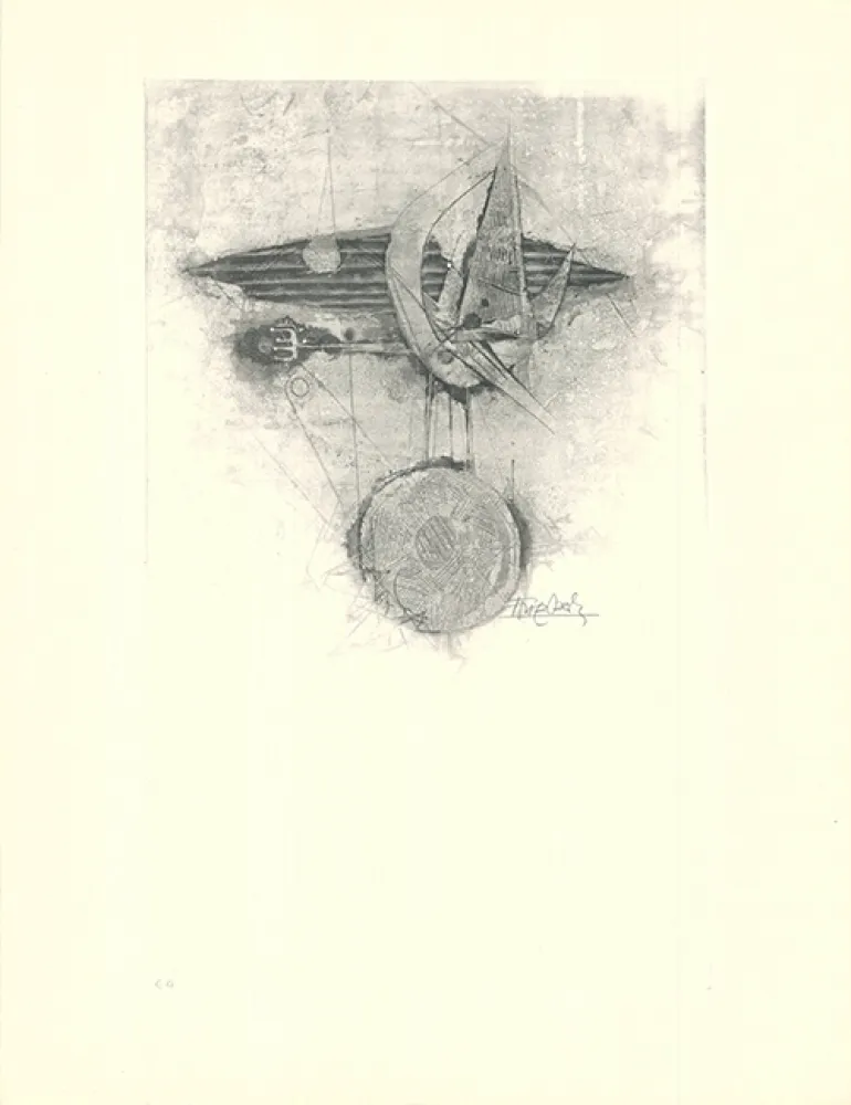 Radierung Und Aquatinta Friedlaender - Trois oiseaux I