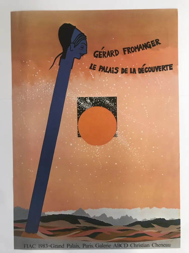 Plakat Fromanger - Fiac 83 / Galerie ABCD