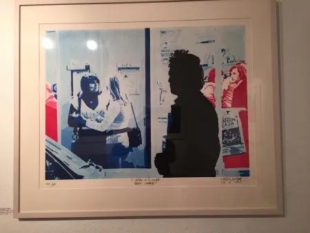 Siebdruck Fromanger - Série: Le peintre et le modèle 