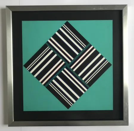 Siebdruck Fruhtrunk - Seh-Übung (d'après Dschuang Dsi)