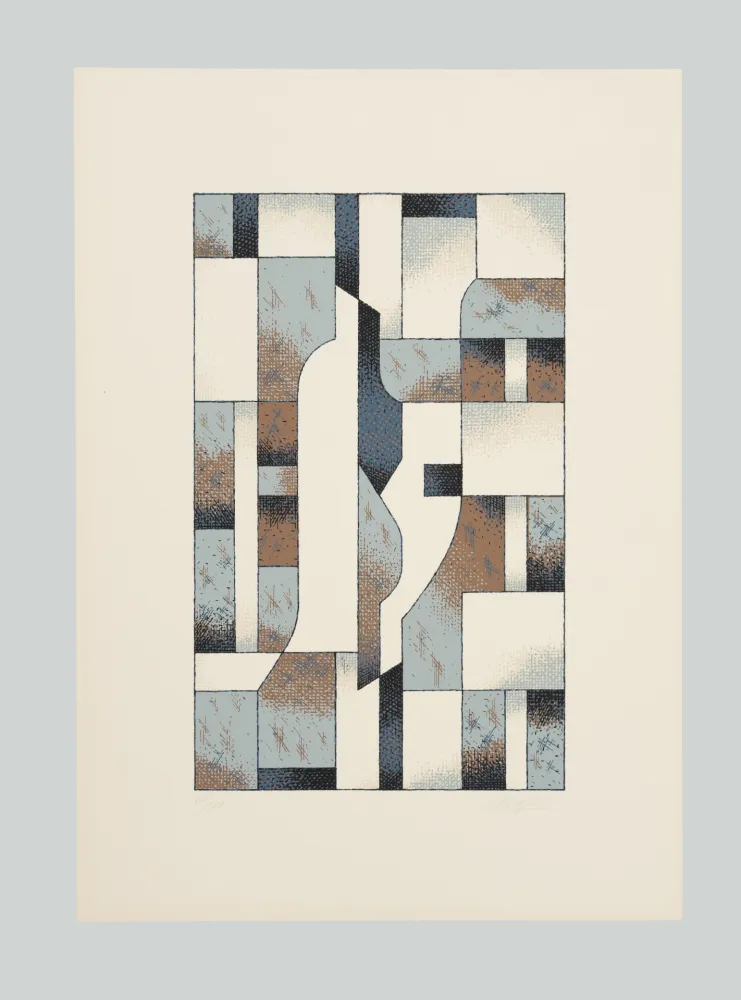 Siebdruck Galli - Composizione (Tav. A)