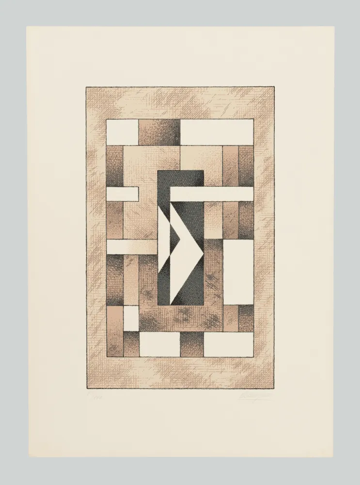 Siebdruck Galli - Composizione (Tav. C)