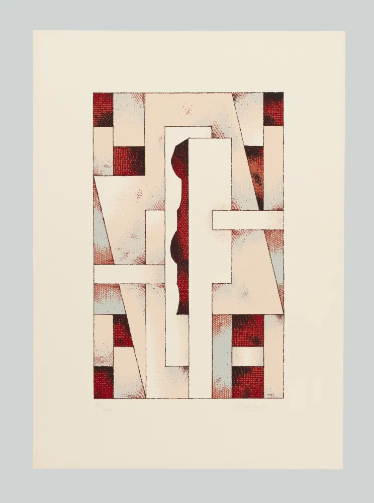 Siebdruck Galli - Composizione (Tav. D)