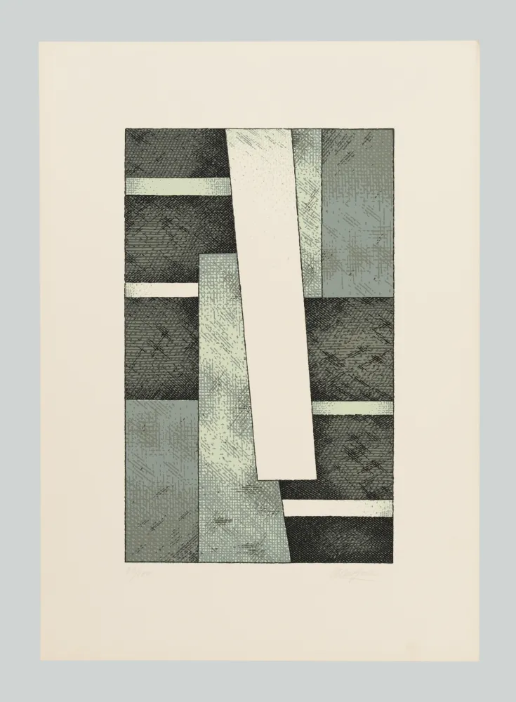 Siebdruck Galli - Composizione (Tav. E)