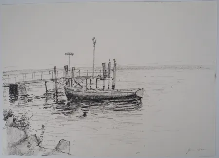 Keine Technische Gantner - Bretagne : Barque au ponton