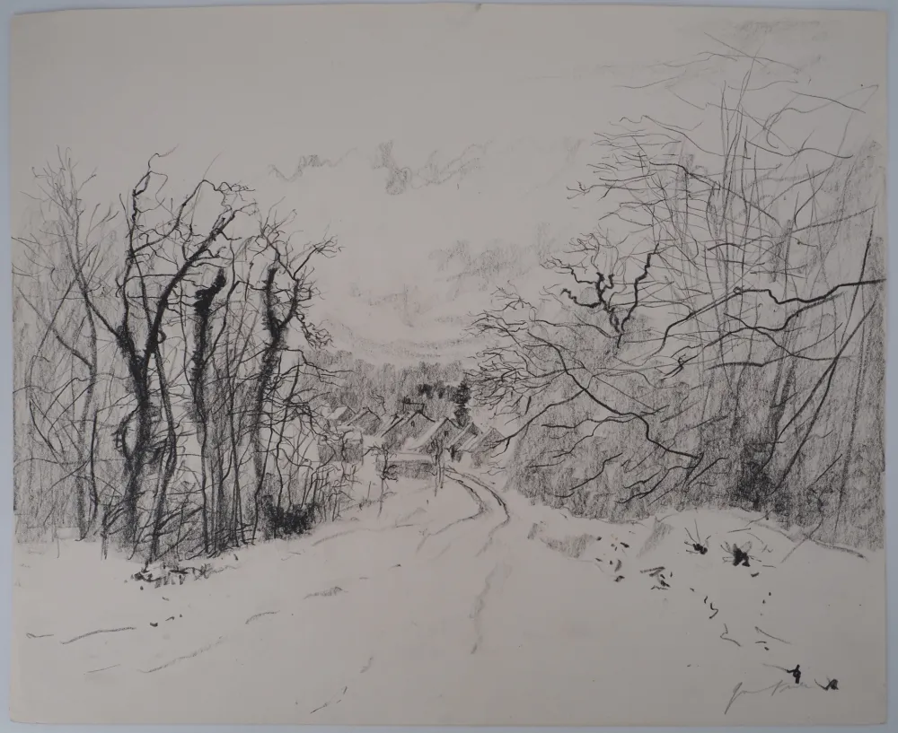 Keine Technische Gantner - Paysage enneigé des Vosges, c