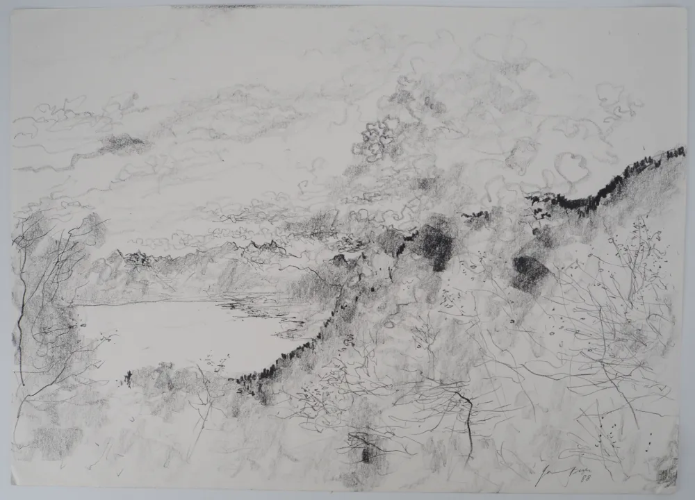 Keine Technische Gantner - Suisse, Nuages sur le Lac Leman