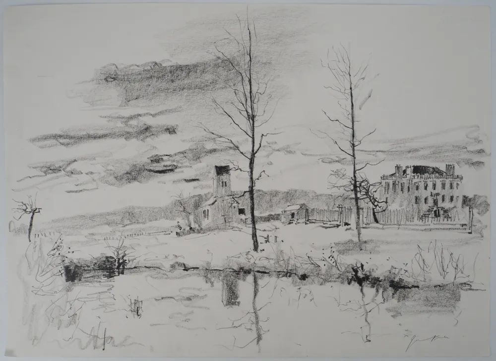 Keine Technische Gantner - Vue sur le château, c