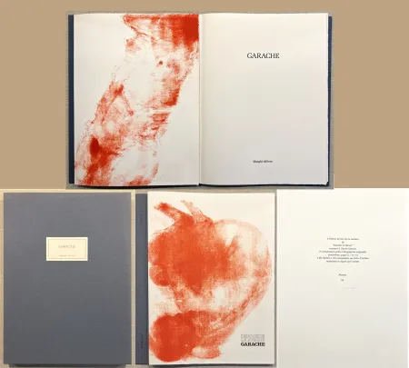 Illustriertes Buch Garache - GARACHE. DERRIÈRE LE MIROIR N°237. Janvier 1980. TIRAGE DE LUXE SIGNÉ..