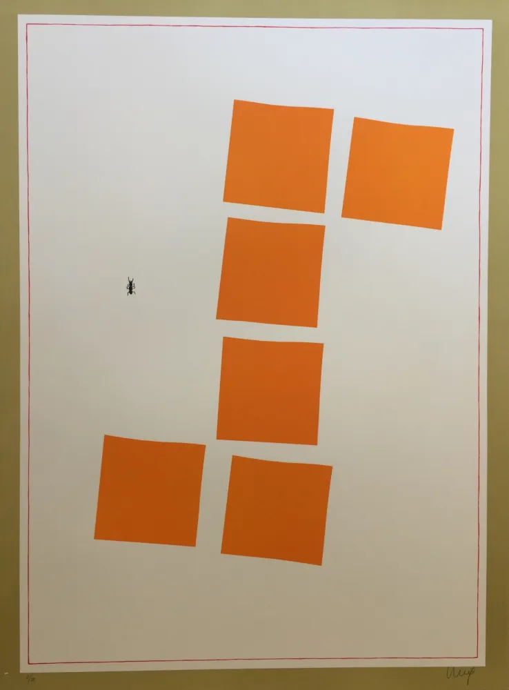 Siebdruck Garcia-Sevilla - Sans titre