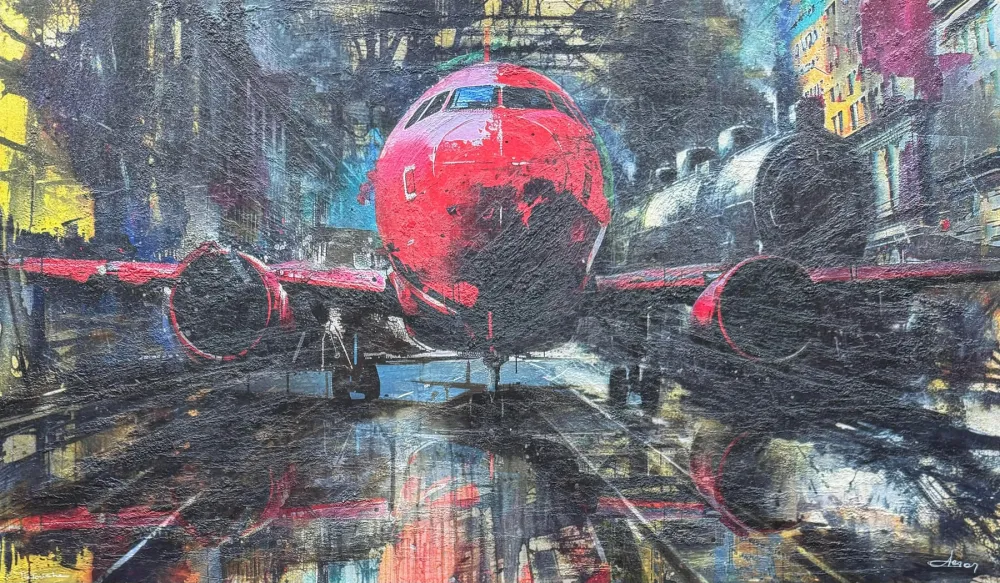 Siebdruck Garos - Inseguendo il futuro