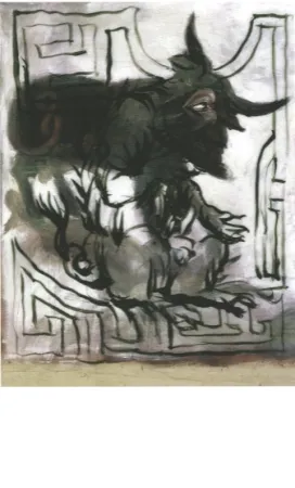 Digitale Druckgrafik Garouste - Apiculteur et les indiens