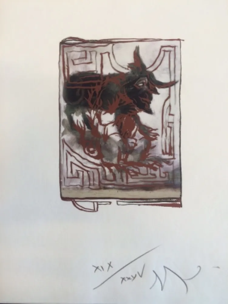 Digitale Druckgrafik Garouste - Sans titre