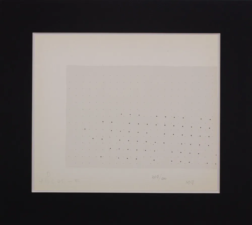 Siebdruck Gastini - Lettera D