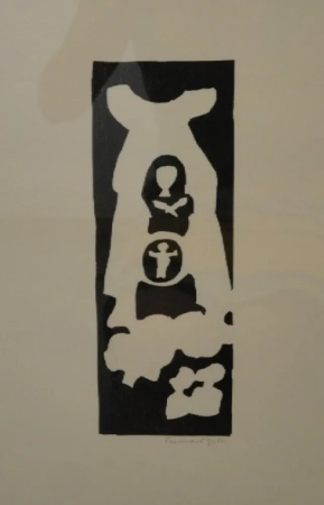 Holzschnitt Gehr - Untitled