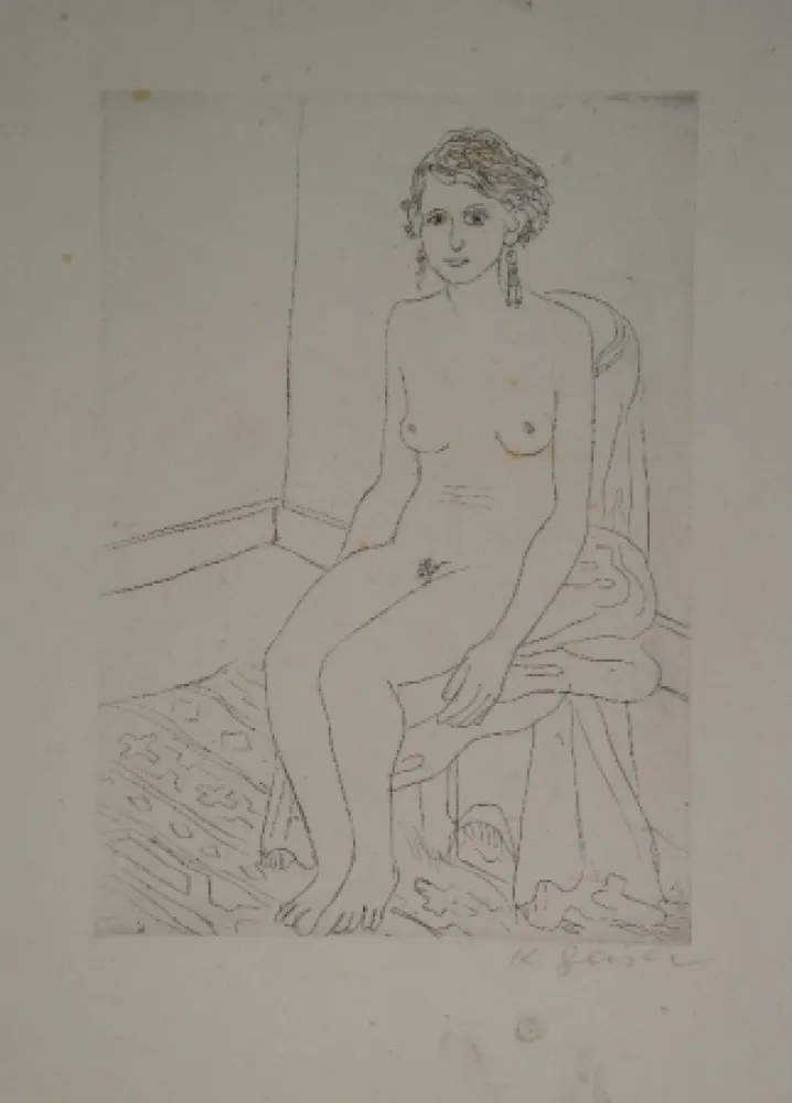 Stich Geiser - Sitzende