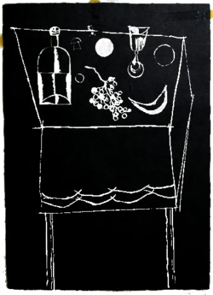 Linolschnitt Gentilini - Senza titolo