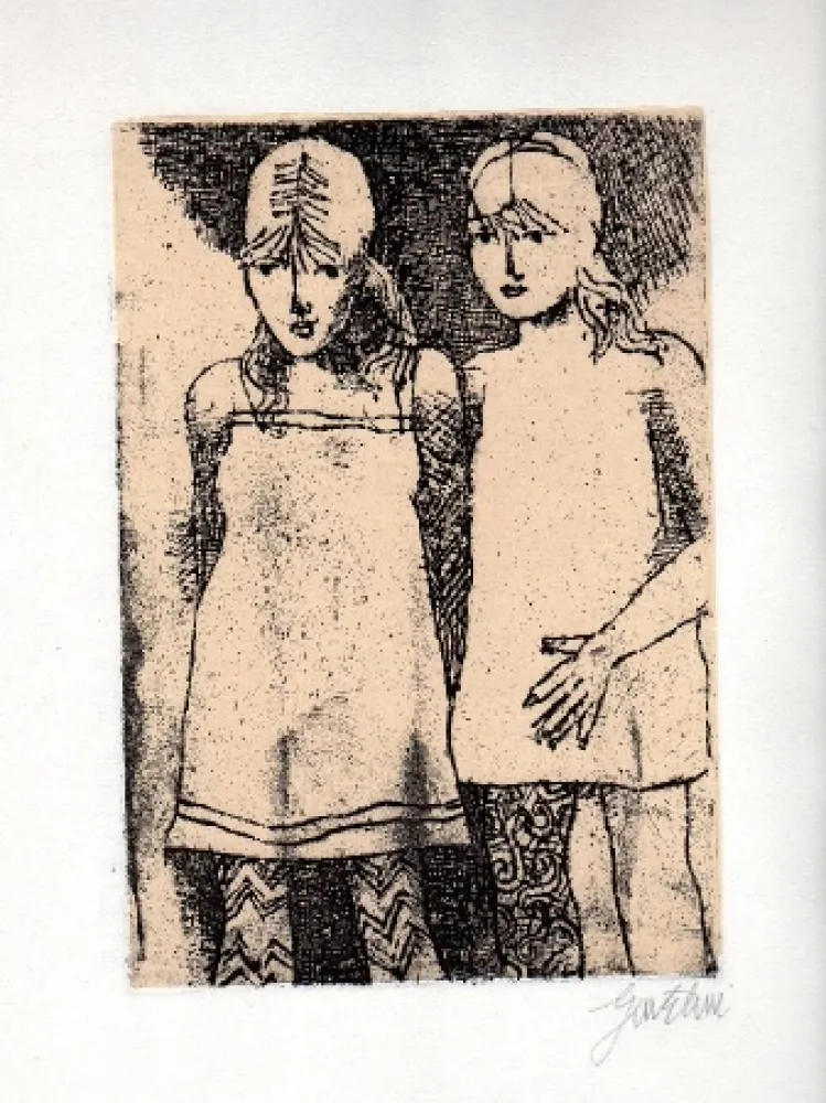 Illustriertes Buch Gentilini - Un inverno a Parigi