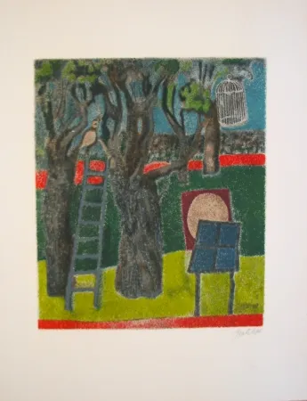 Lithographie Gentilini - Untitled