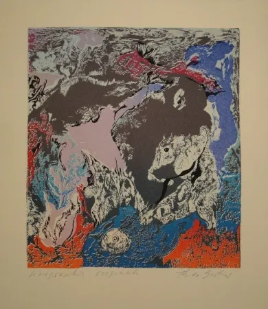 Siebdruck Gerber - Untitled