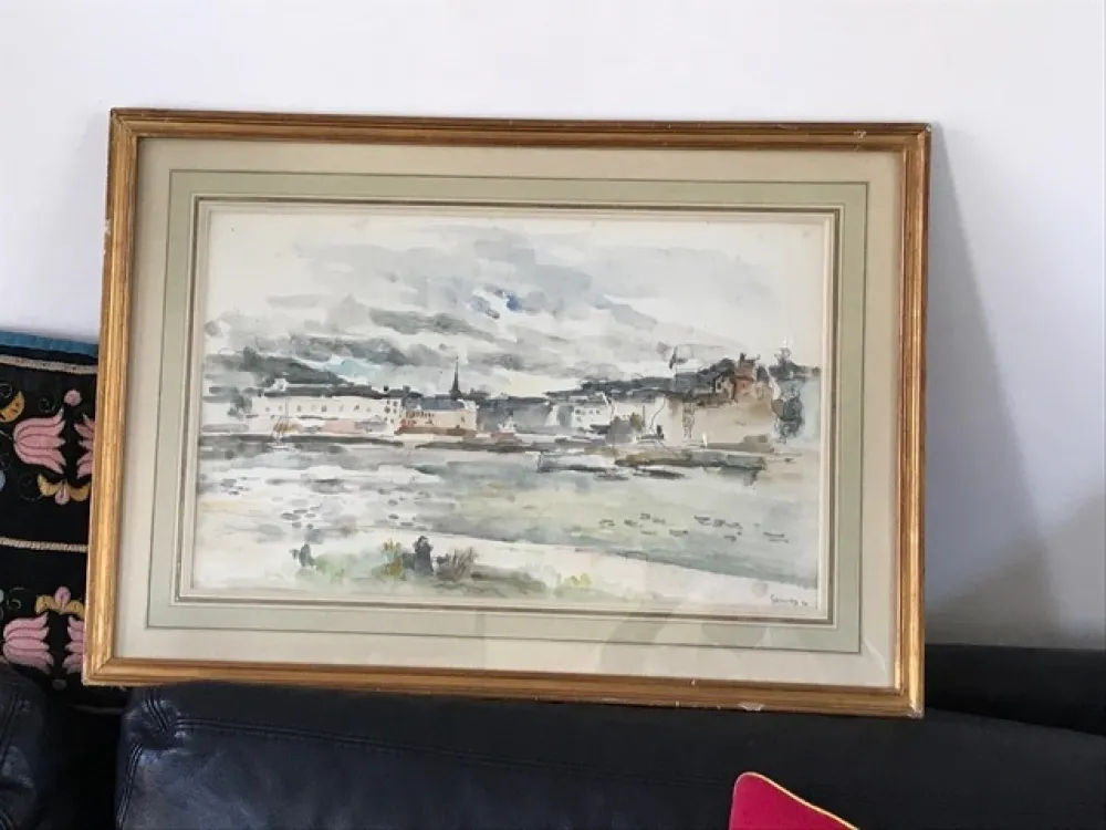 Keine Technische Gernez - Vue de Port en Bessin 