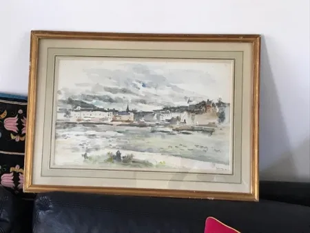 Keine Technische Gernez - Vue de Port en Bessin 