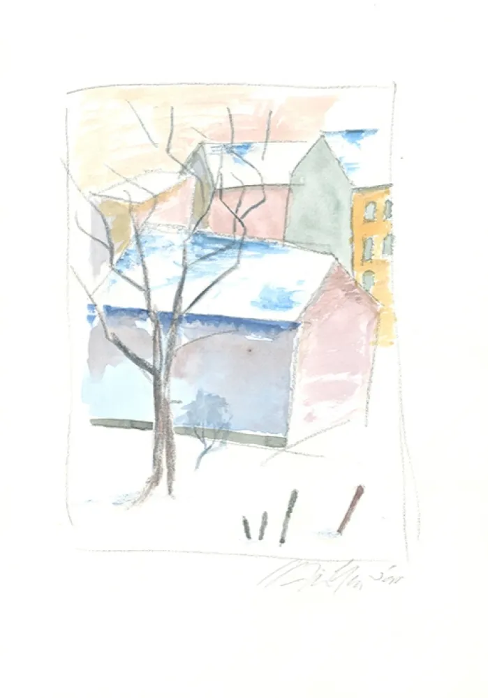 Keine Technische Geyer - Winterlandschaft