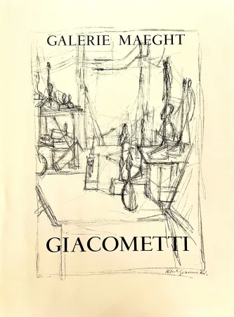 Plakat Giacometti - Galerie Maeght