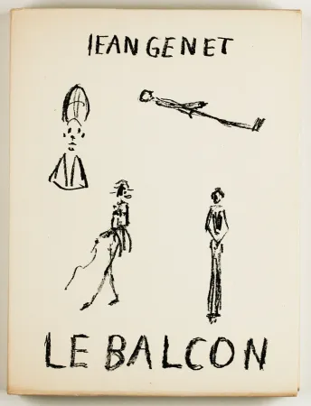 Illustriertes Buch Giacometti - Jean Genet - Le Balcon 