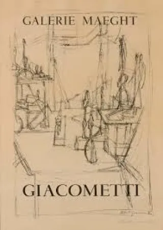 Plakat Giacometti - L'atelier de l'artiste 
