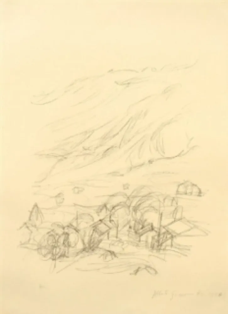 Lithographie Giacometti - Stampa