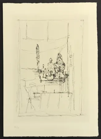 Stich Giacometti - Studio from La Magie Quotidienne